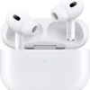 Apple AirPods Pro 2 Wireless Earbuds, Active Noise Cancellation, Hearing Aid Feature, Bluetooth Headphones, Transparency, Personalized Spatial Audio, High-Fidelity Sound